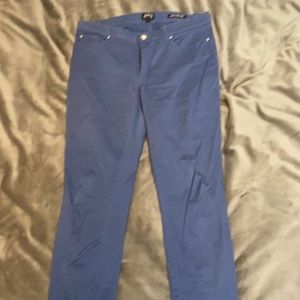 Blue jeans skinny ankle